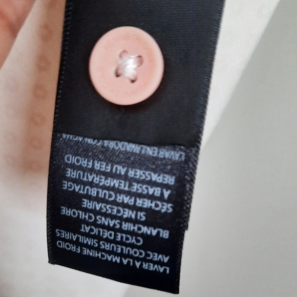 NWT Kenneth Cole Mens Light Pink Short Sleeved Collared Shirt Size XL - Picture 7 of 8